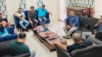 Pengurus IWO SUMUT dan IWO Kota Binjai diabadikan bersama Manager dan Asisten PT PLN UP3 Binjai. (