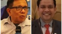 Ketua Umum PWI Pusat Hendry Ch.Bangun dan Wakil Ketua Bidang Organisasi PWI Pusat Hendra J.Kade.